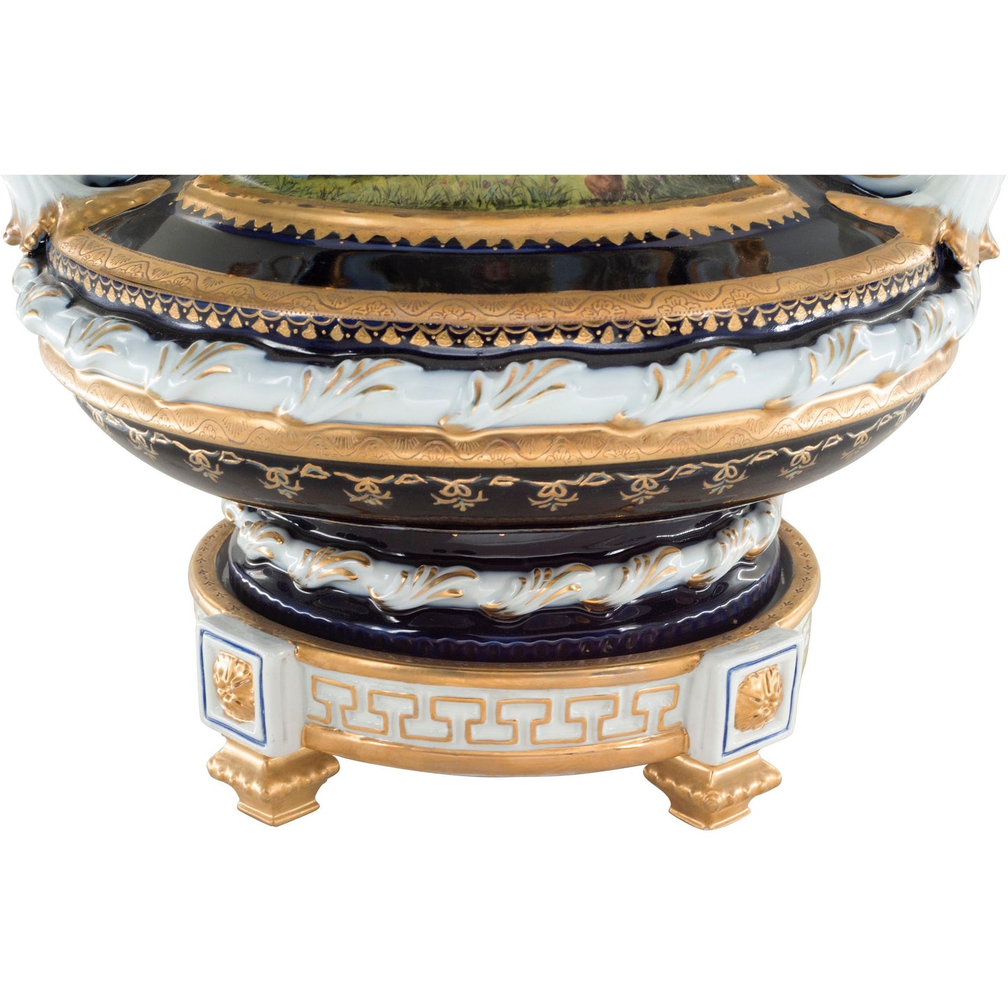 Gorgeous Hand Painted Porcelain Jar