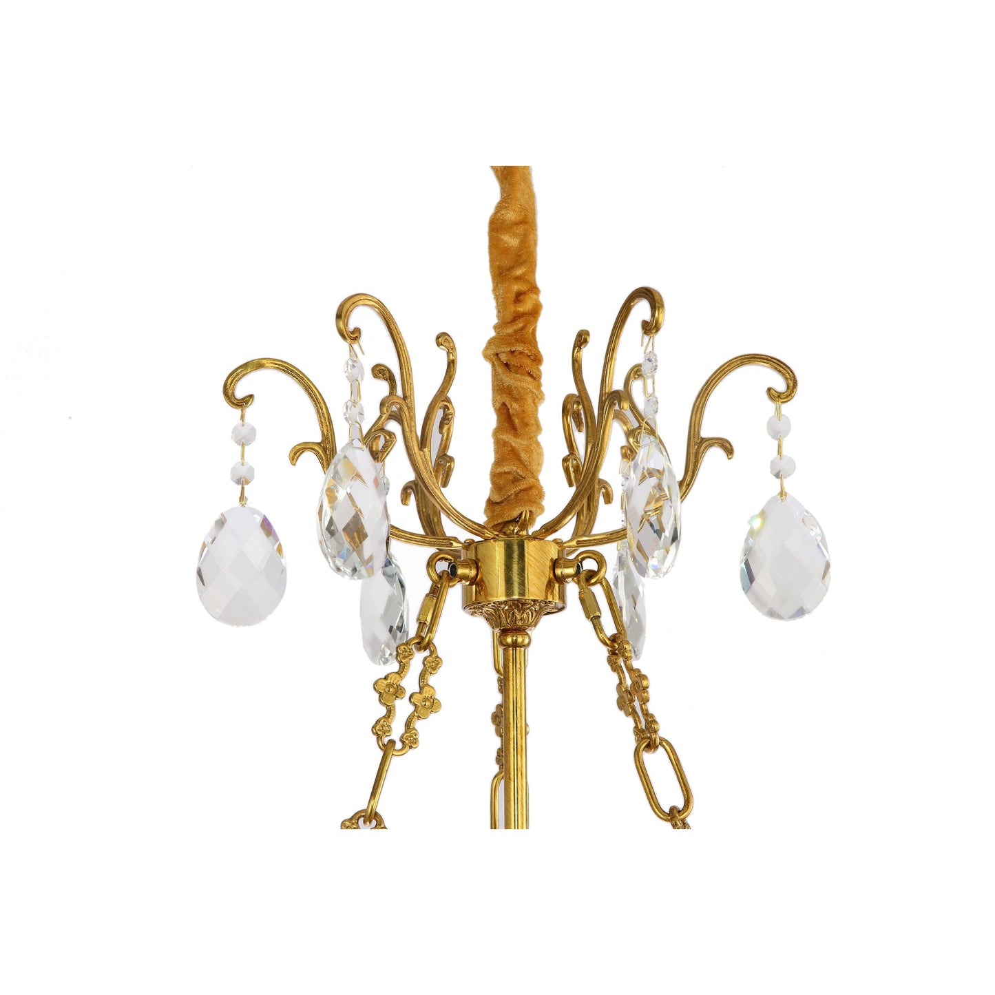 Empire Style Basket Chandelier