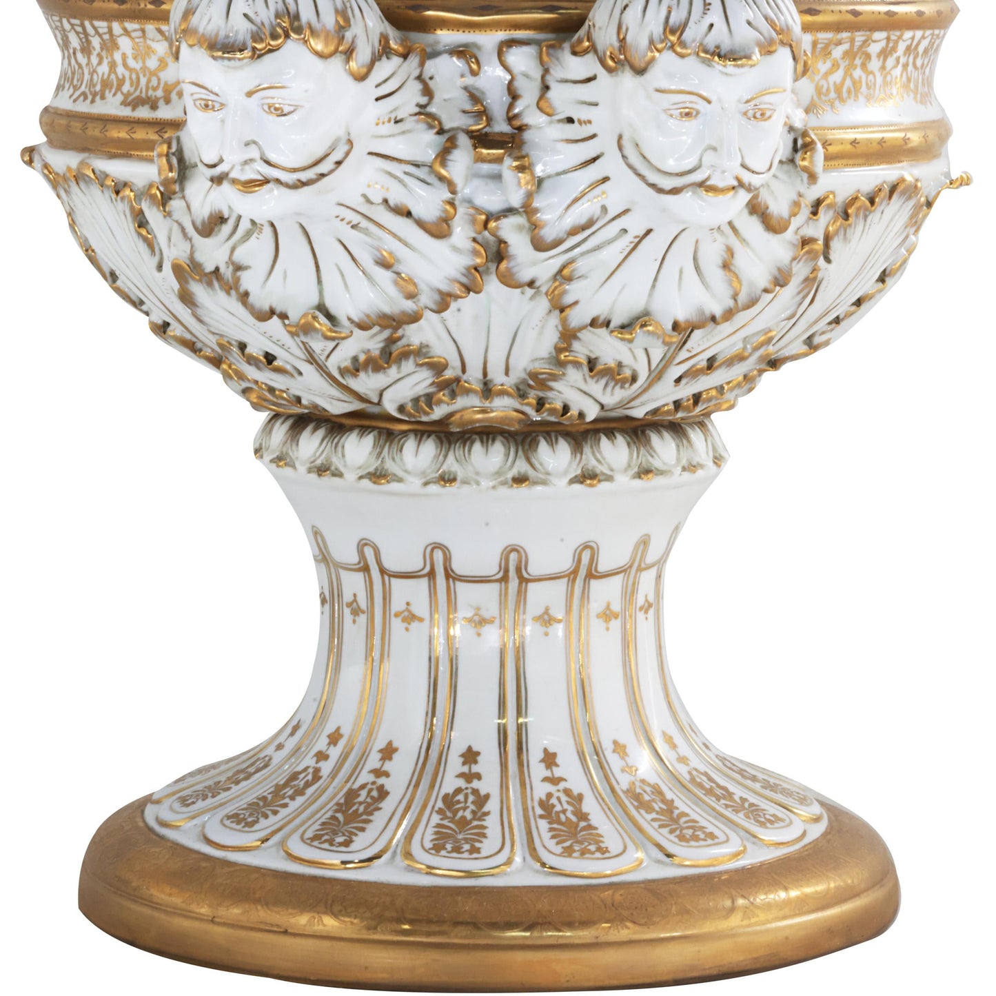 Olla Krater Blanca Grande