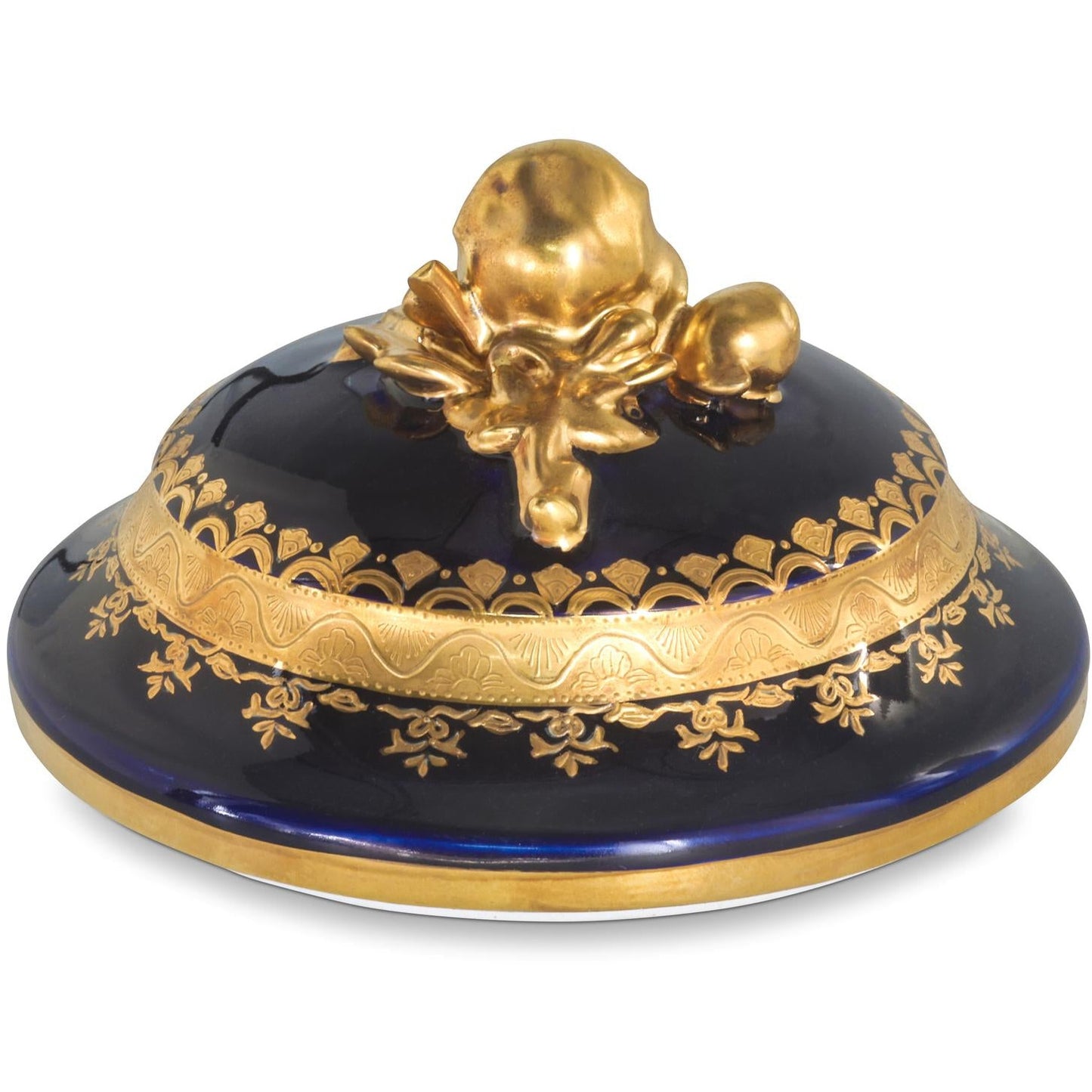 Gorgeous Hand Painted Porcelain Jar