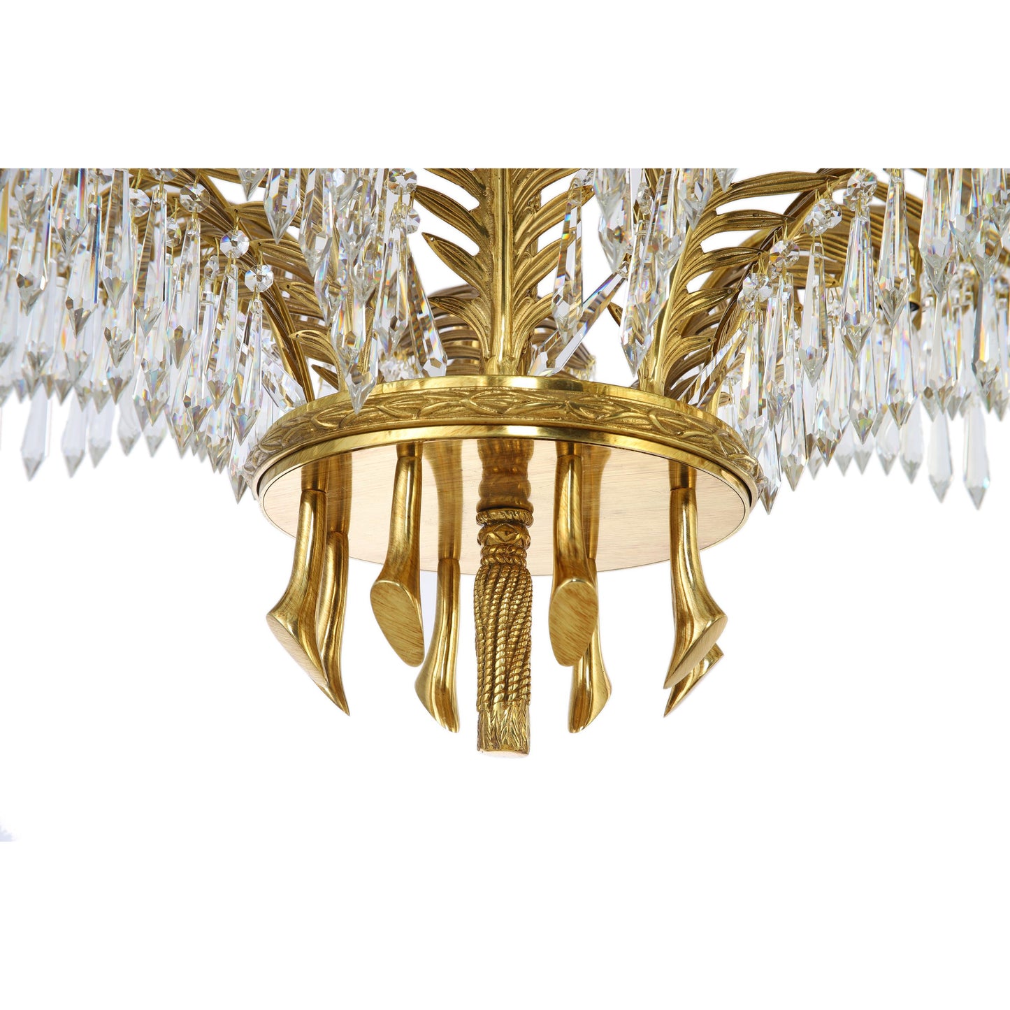 DECOELEVEN ™ Art Deco Style Palm Branch Chandelier