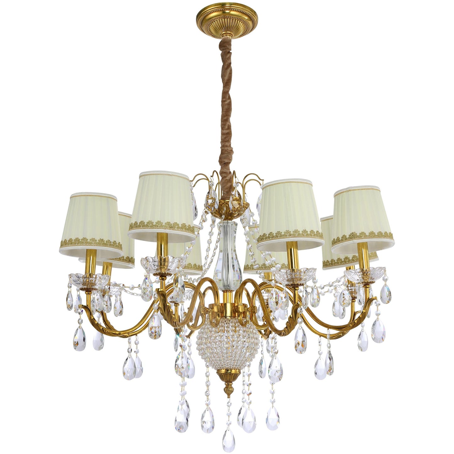 Empire Style Crystal Chandelier