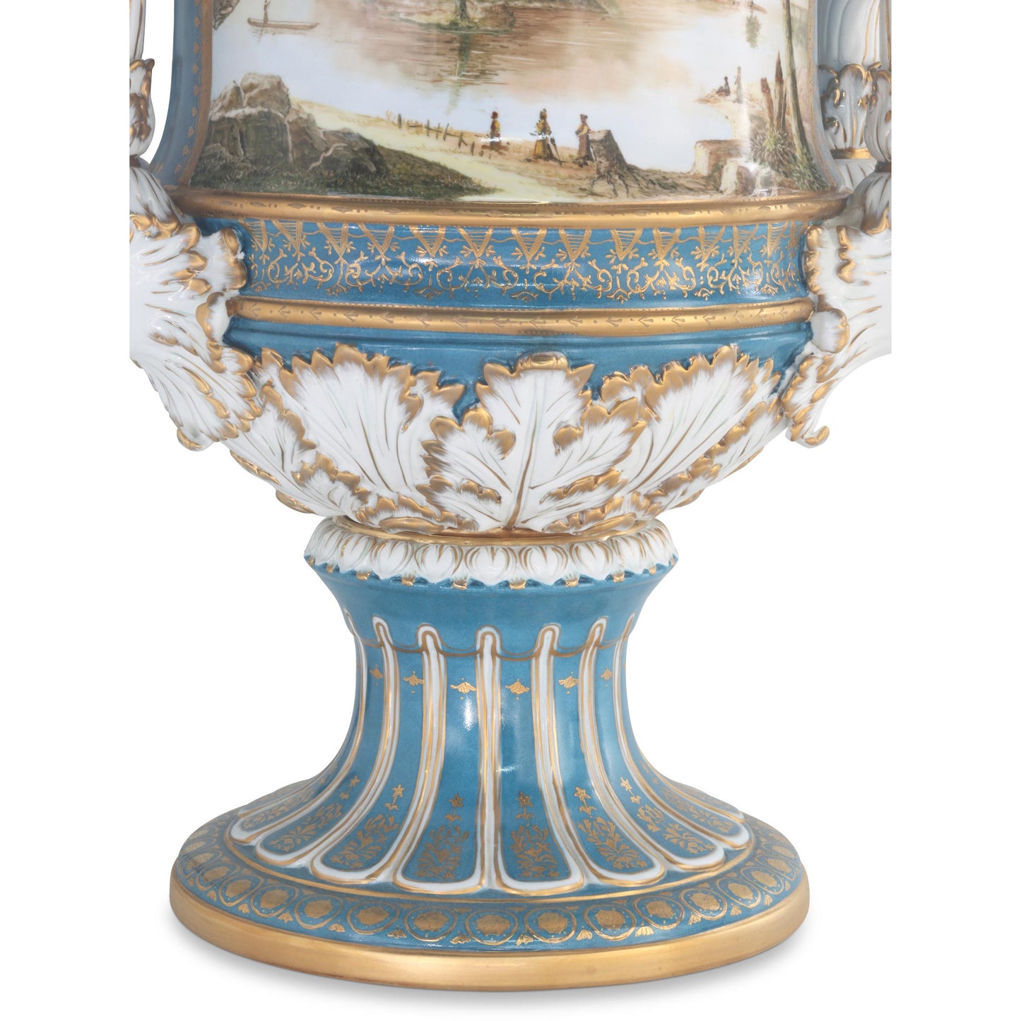Large Mythological Krater Pot