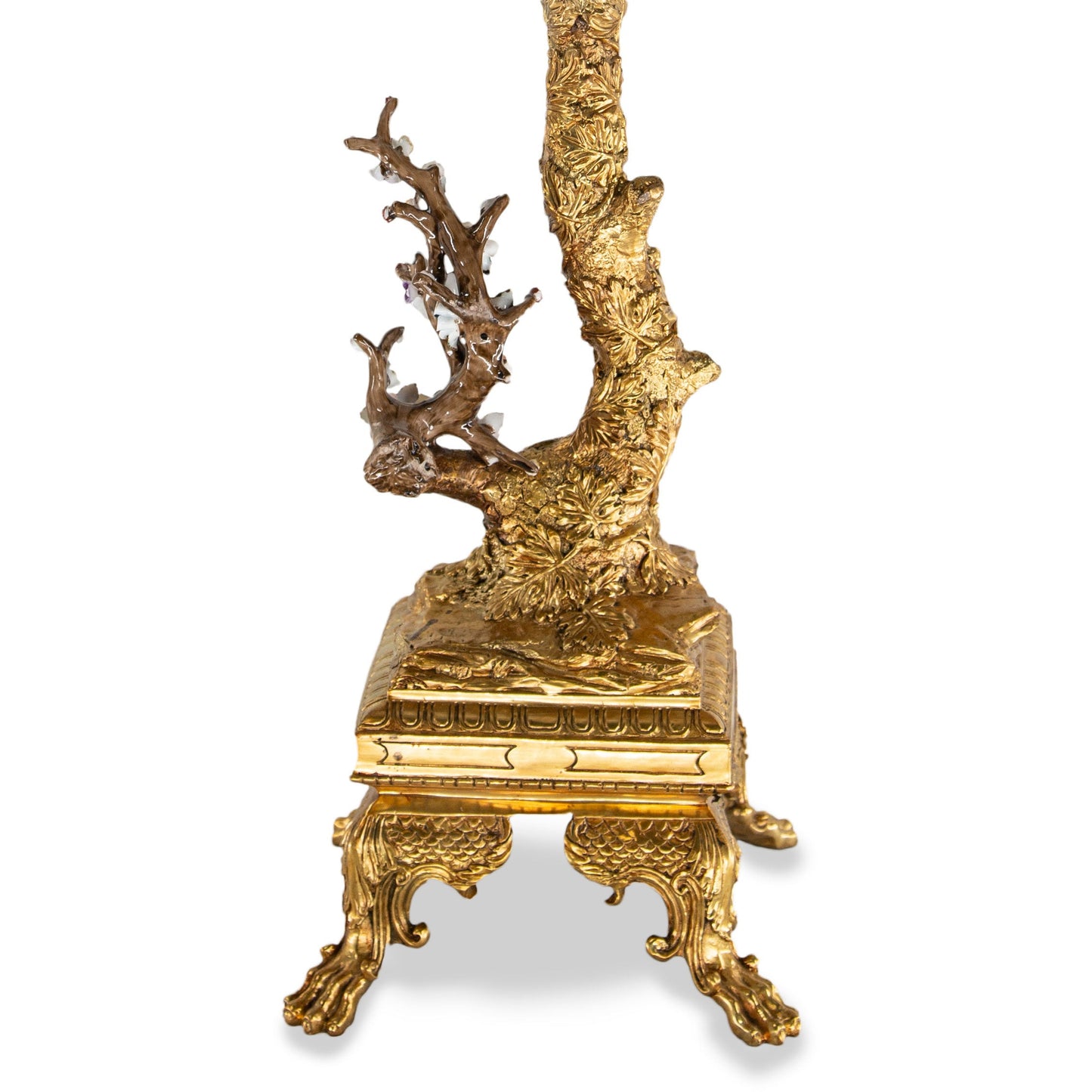 Bronze Hand-Painted Seven Cup Candle Holder