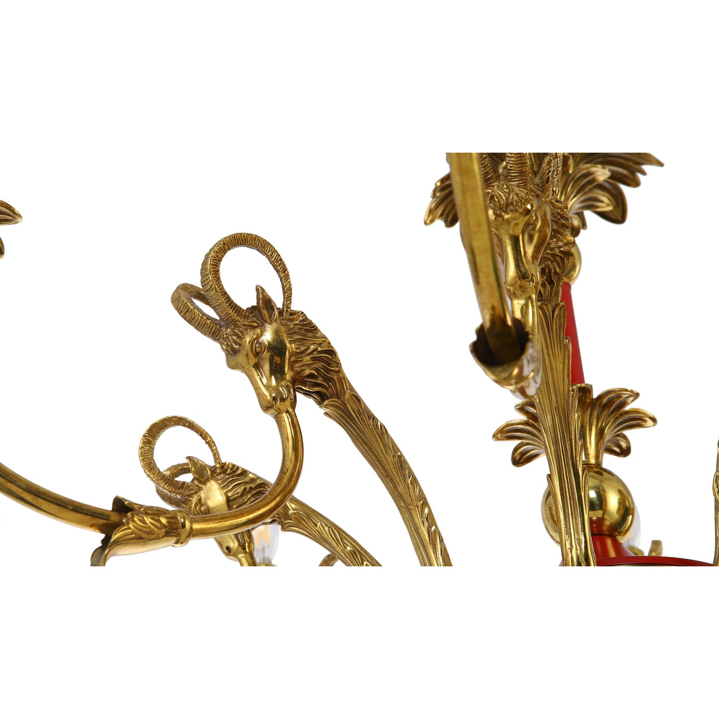 Red Empire Style Chandelier