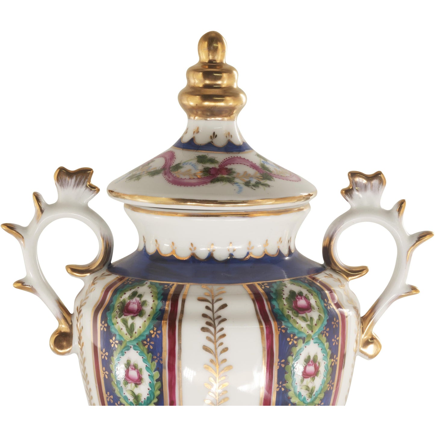 Small Covered Porcelain Jar