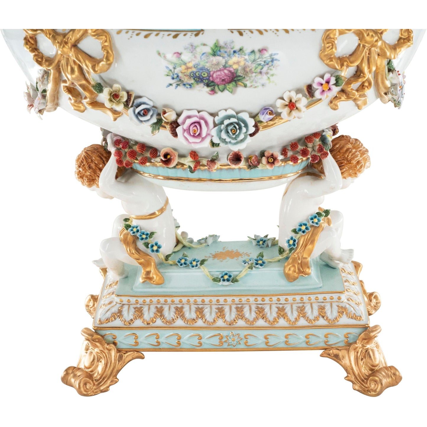 Porcelain Cherub Bowl
