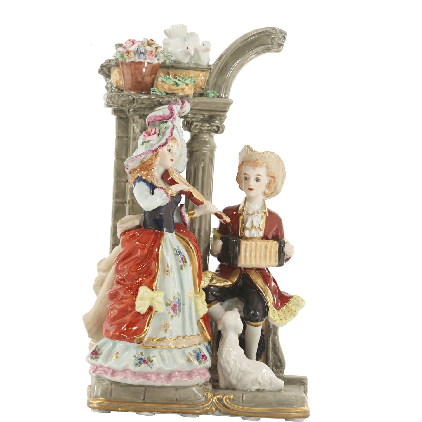 Musicians Porcelain Figurine