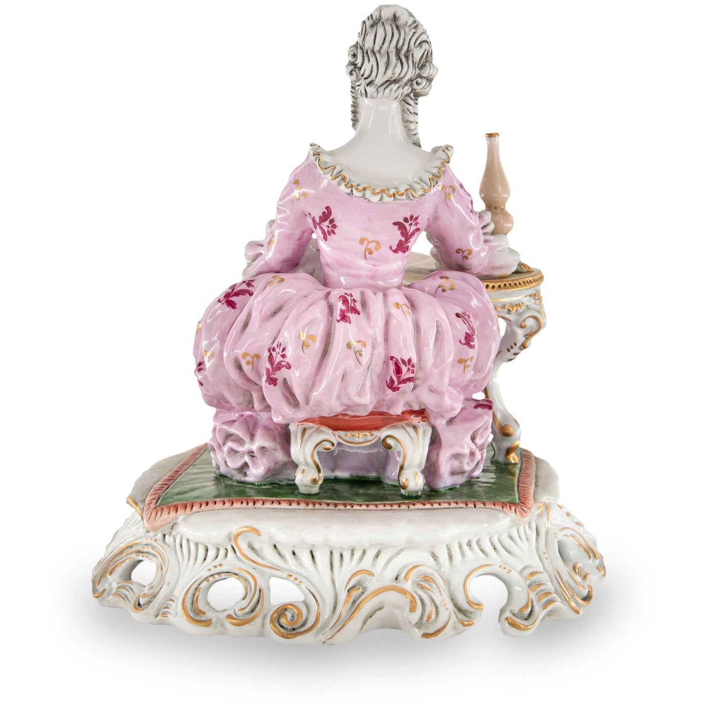 Lady Reading Porcelain Figurine