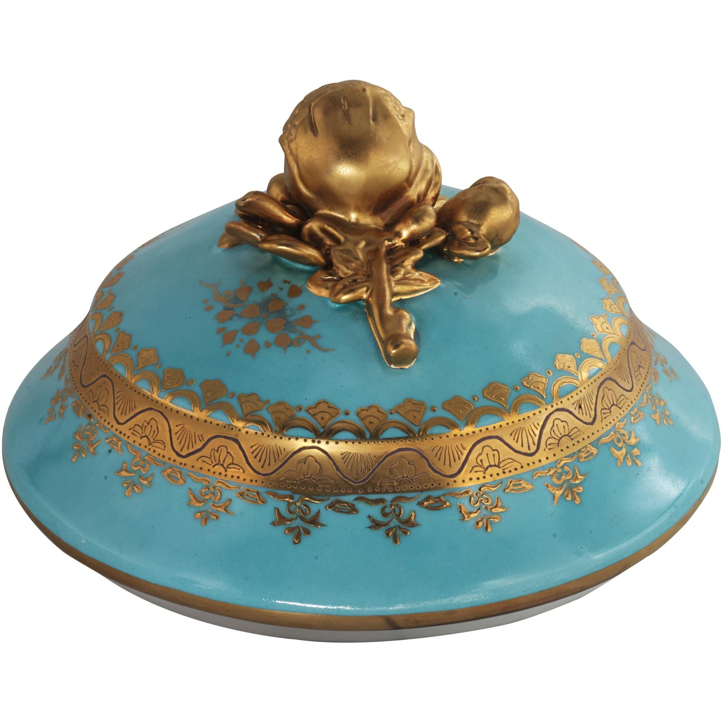 Hermosa Jarra de Porcelana Pintada a Mano