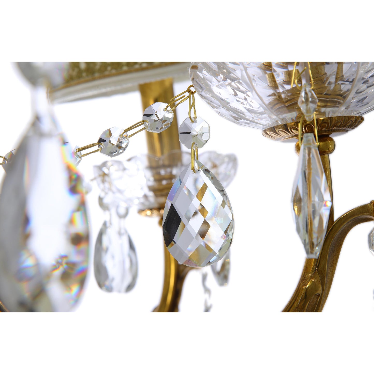 Empire Style Crystal Chandelier
