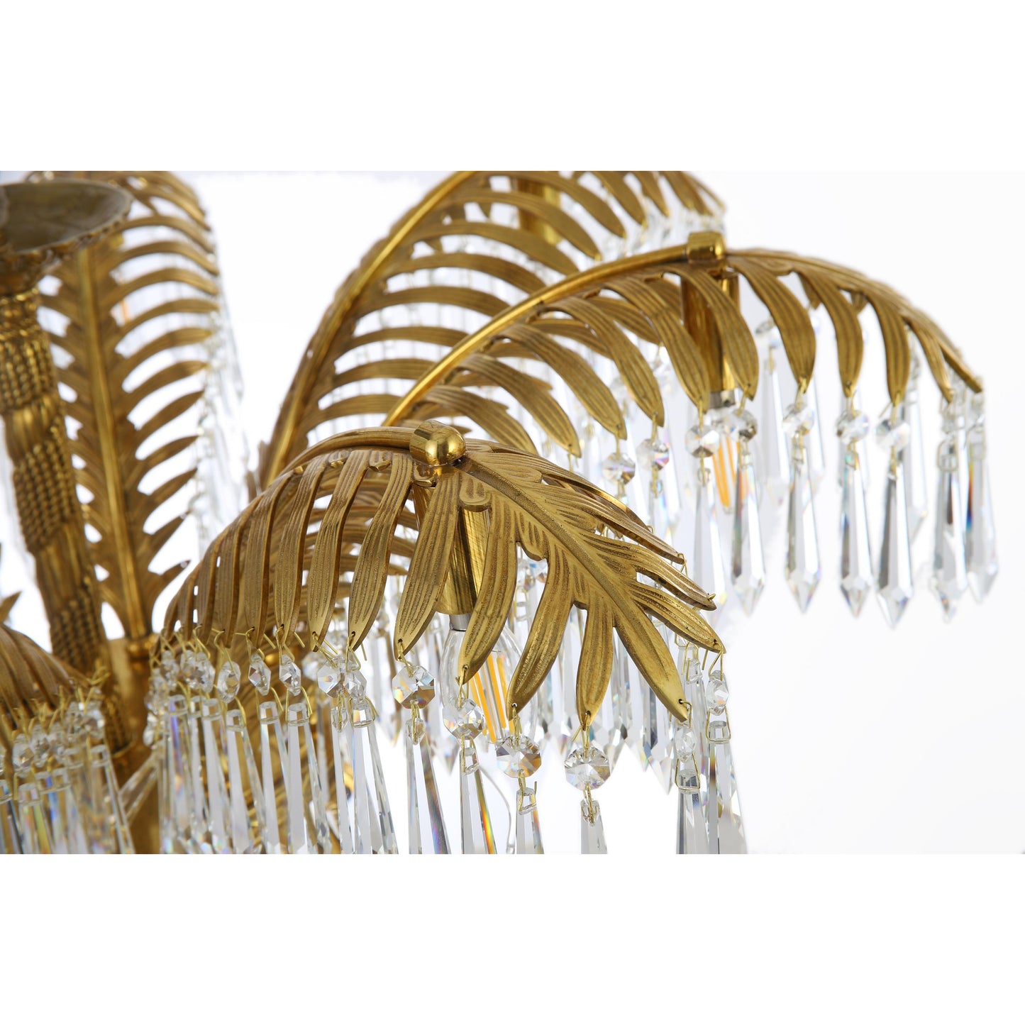 DECOELEVEN ™ Art Deco Style Palm Branch Chandelier