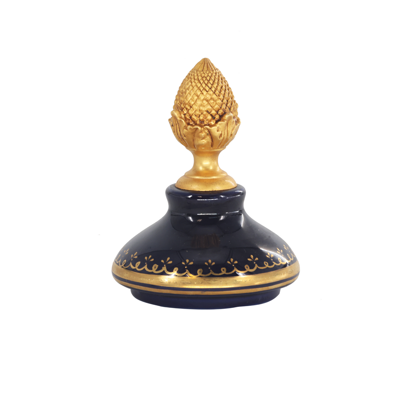 Bronze Handle Louis XV Style Porcelain Vase