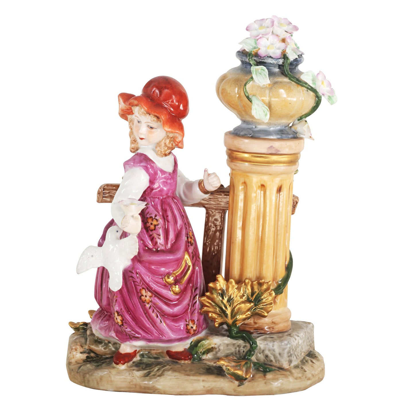 Girl With Flowers Figurine