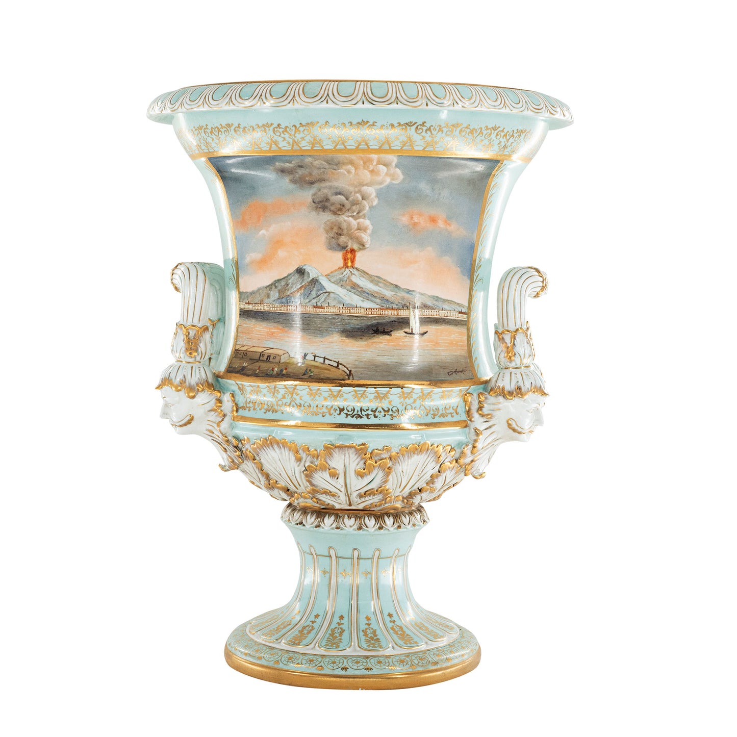 Large Eruption Krater Pot