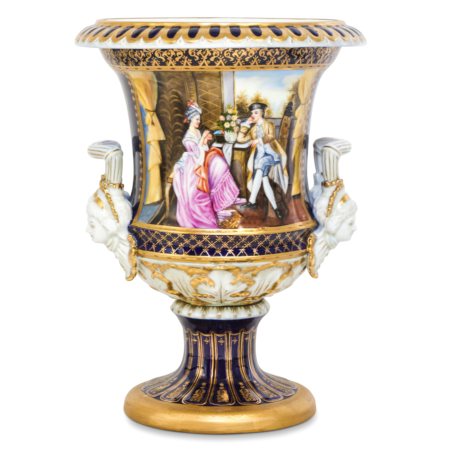 Maceta Rococó Krater Mediana