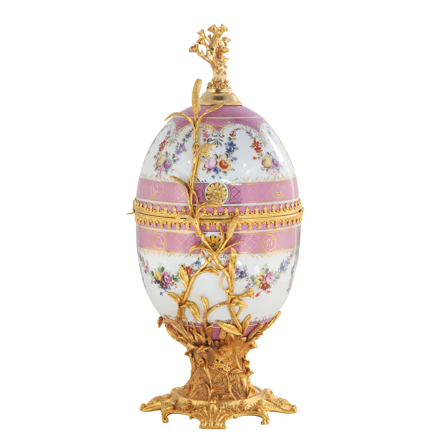 Egg Storage Jar with Bronze Detail
