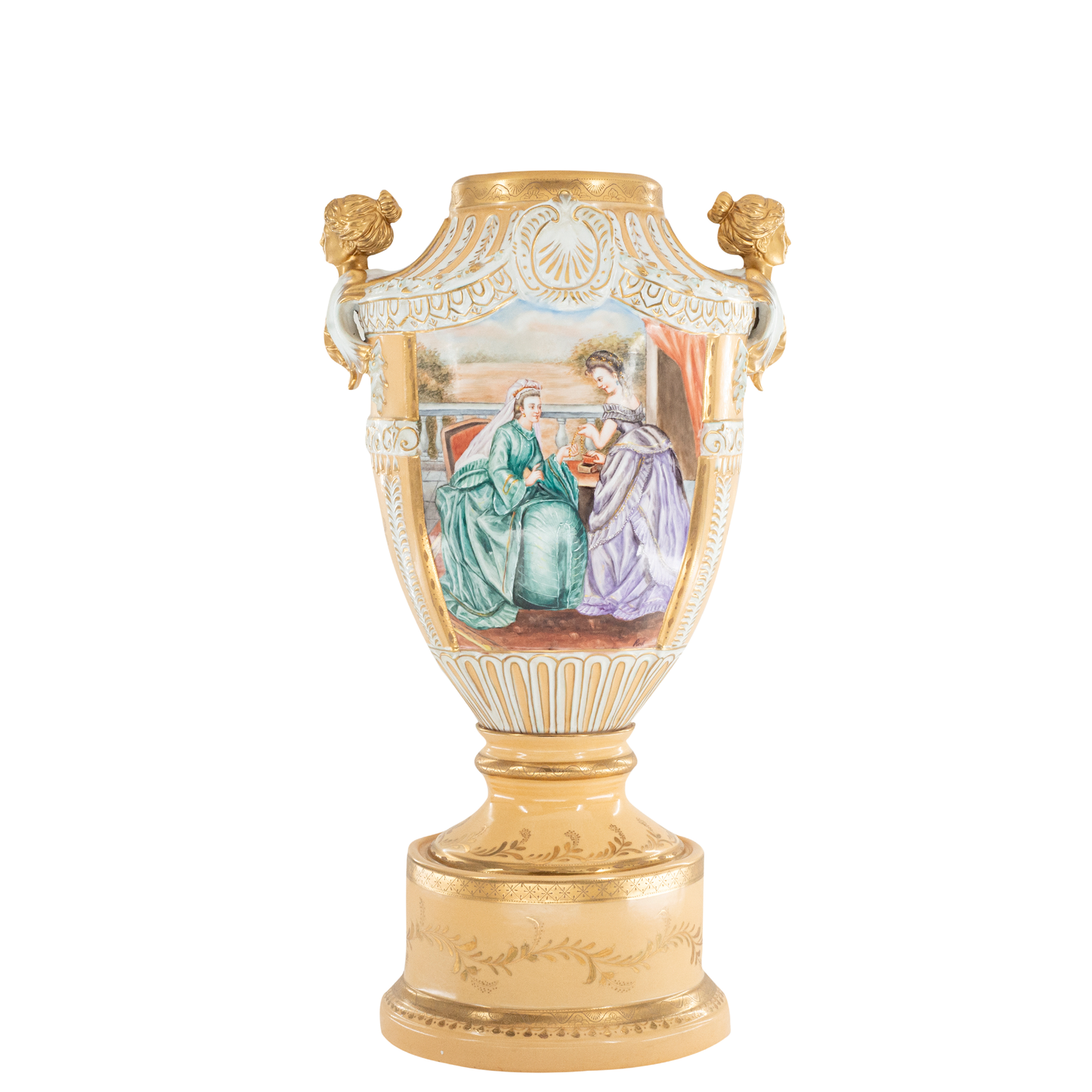 Gorgeous Hand-painted Porcelain Vase