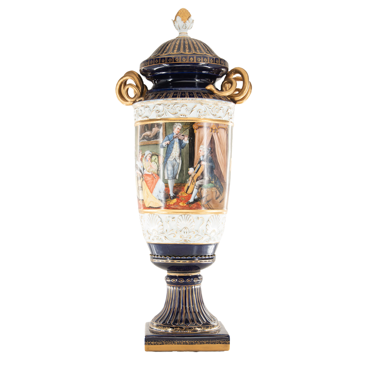 Gorgeous Hand Painted Porcelain Vase