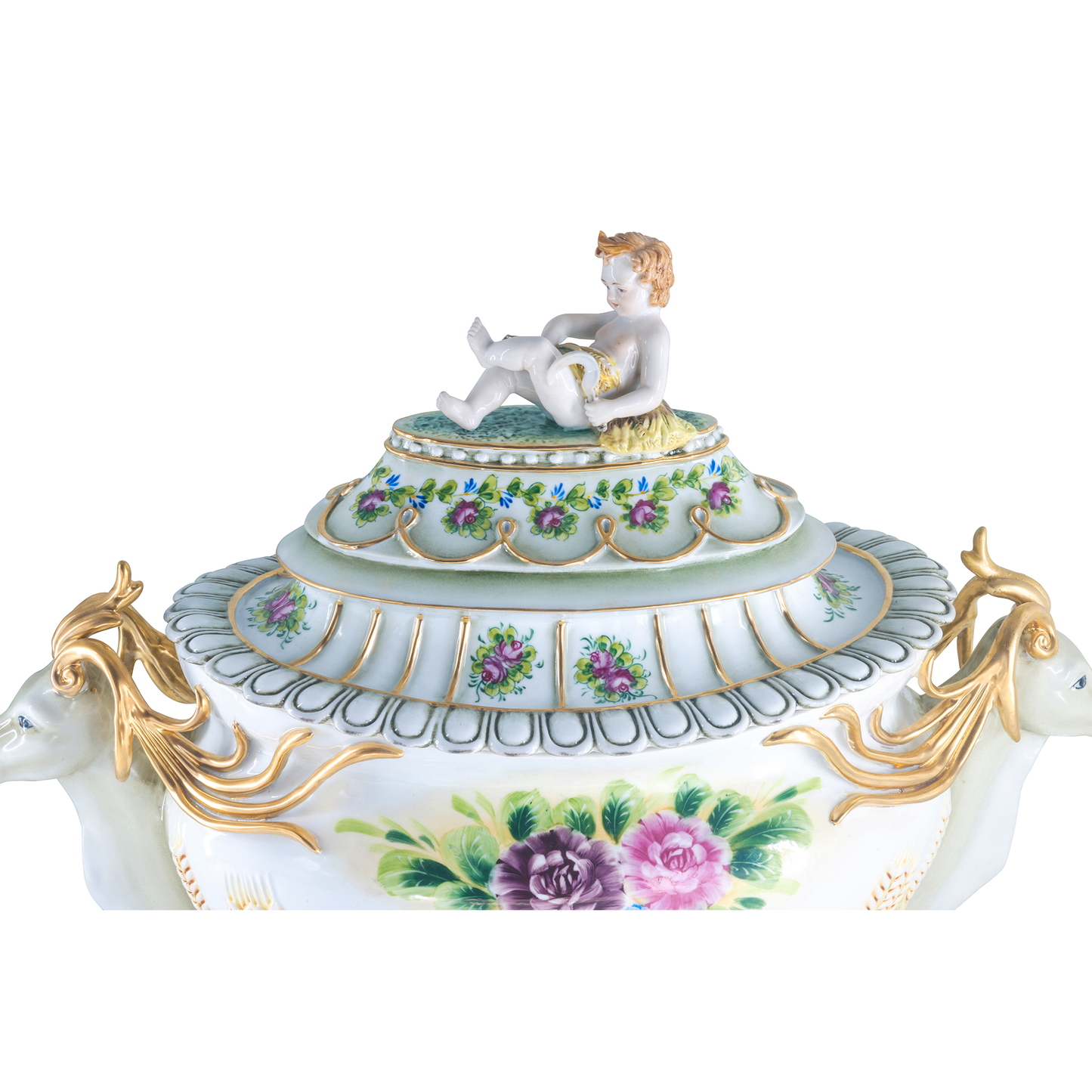 Cherub & Horse Mythological Tureen