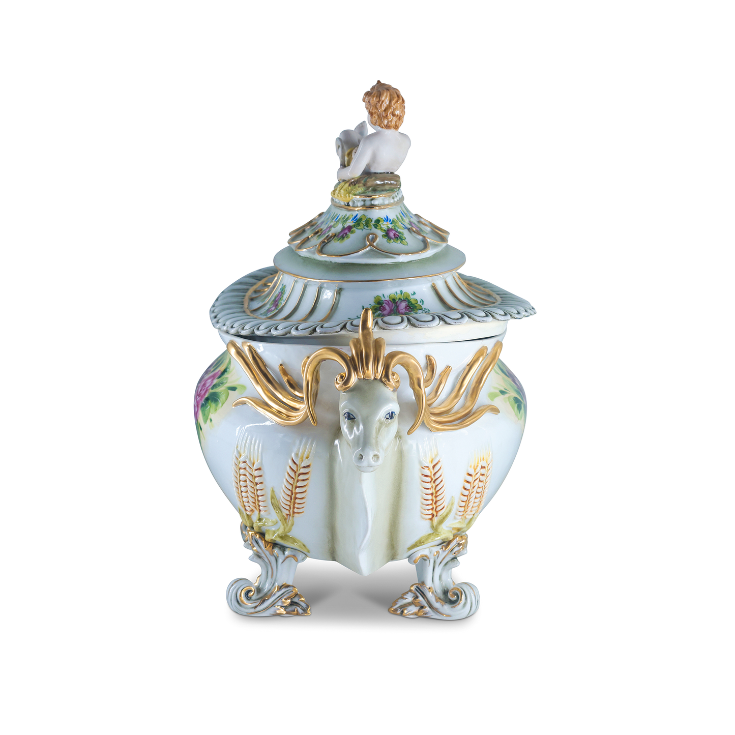 Cherub & Horse Mythological Tureen