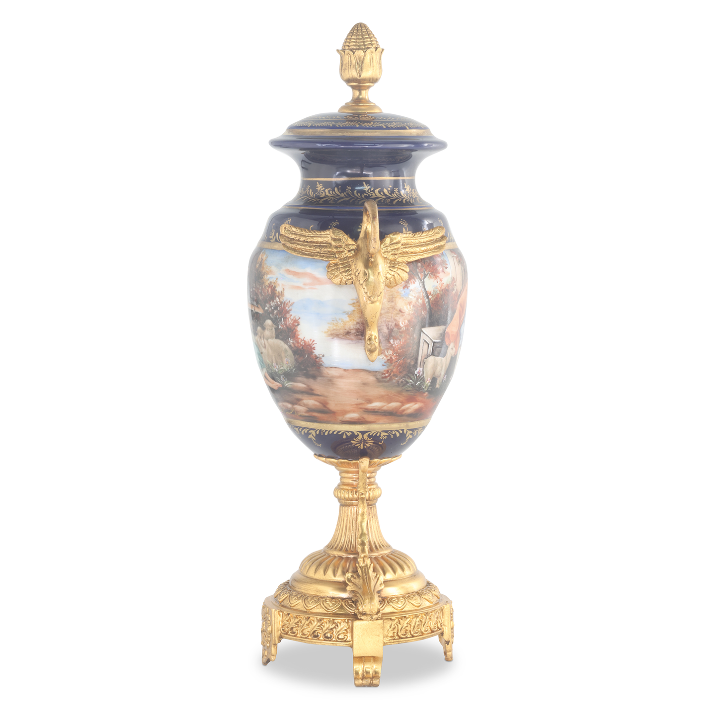 Baroque Motif Jar