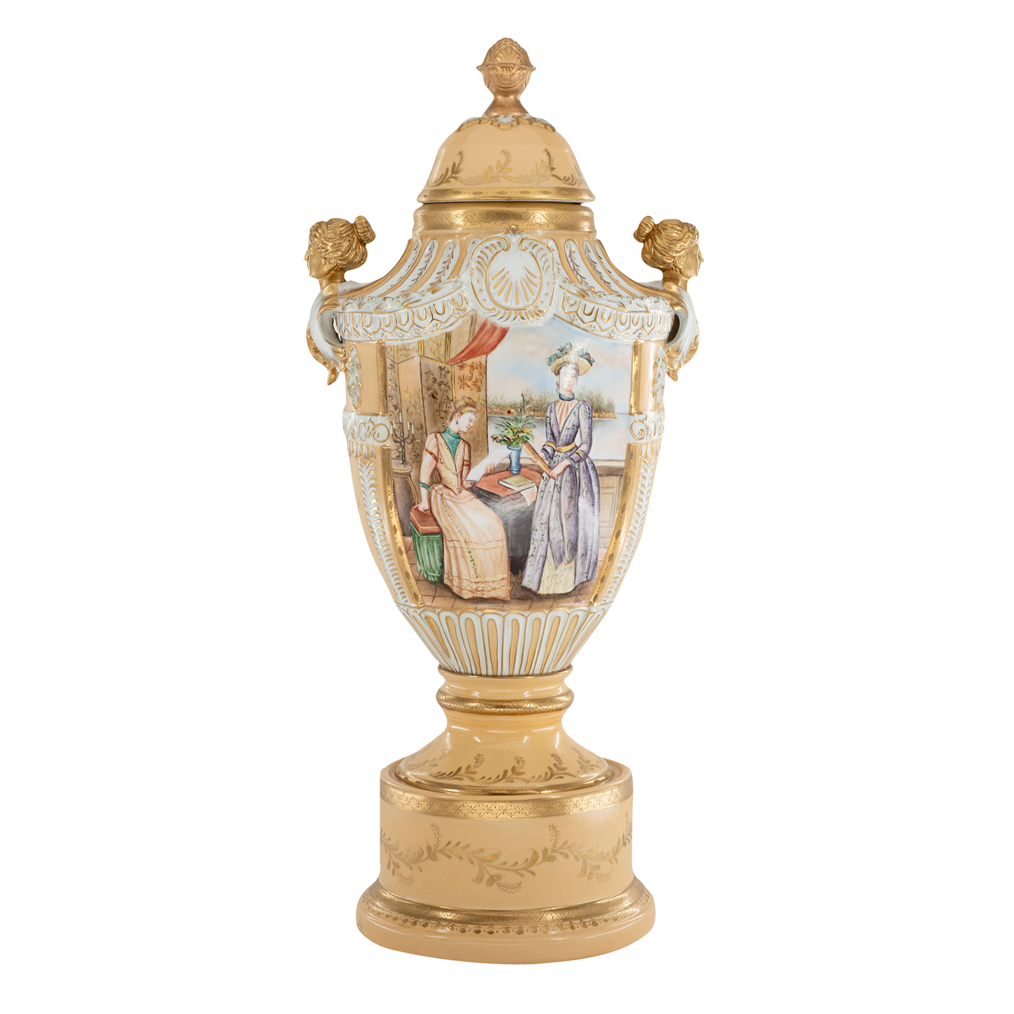 Gorgeous Hand-painted Porcelain Vase