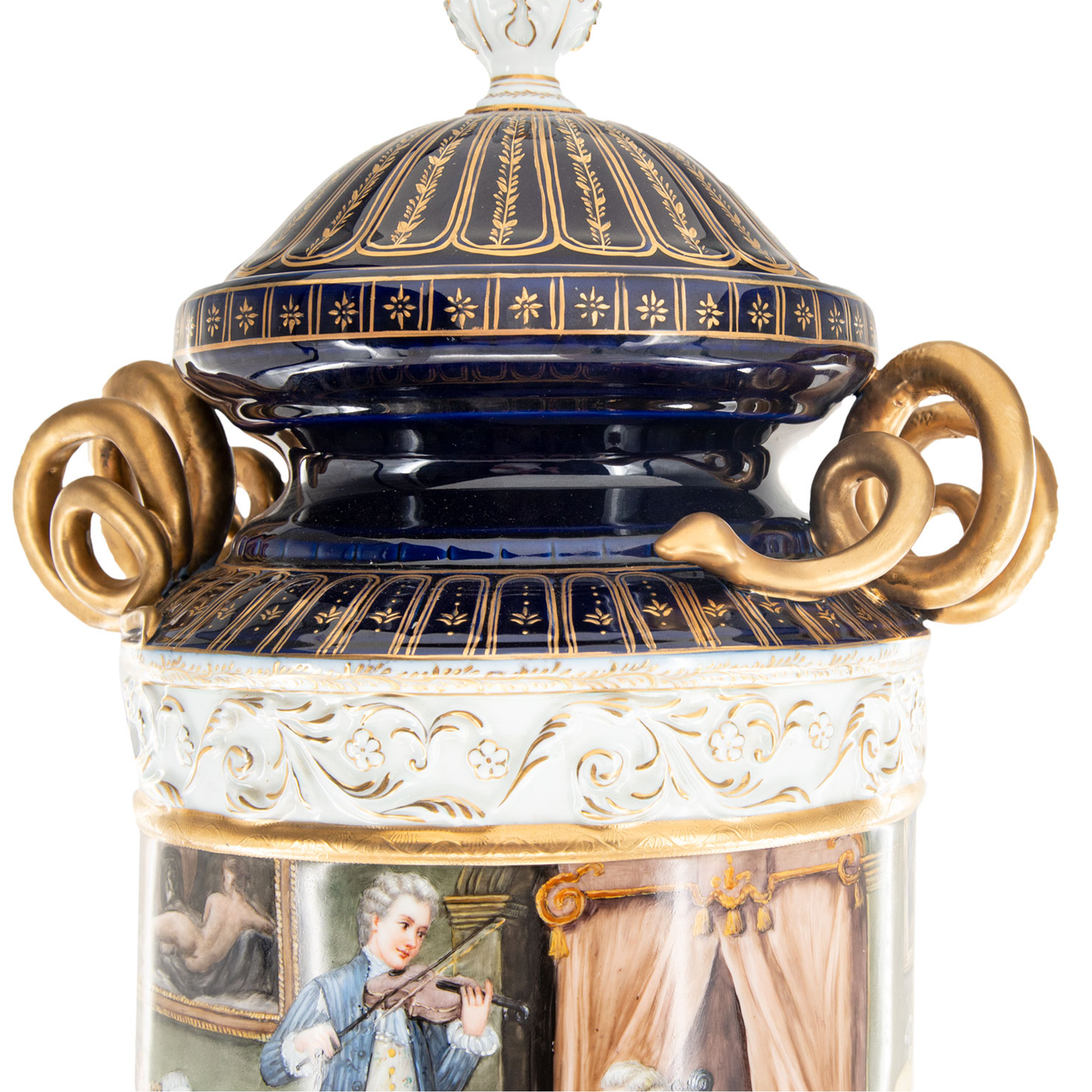 Gorgeous Hand Painted Porcelain Vase