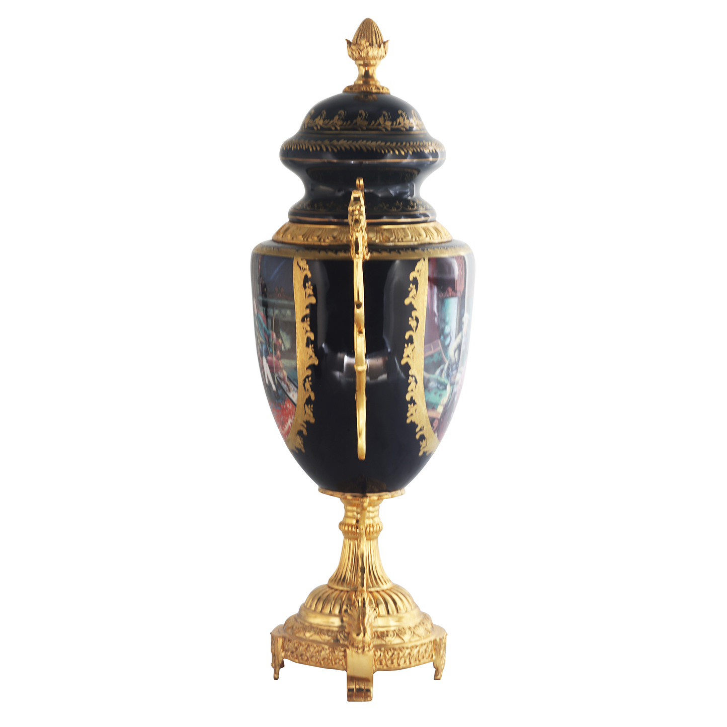 Baroque Style Motif Jar