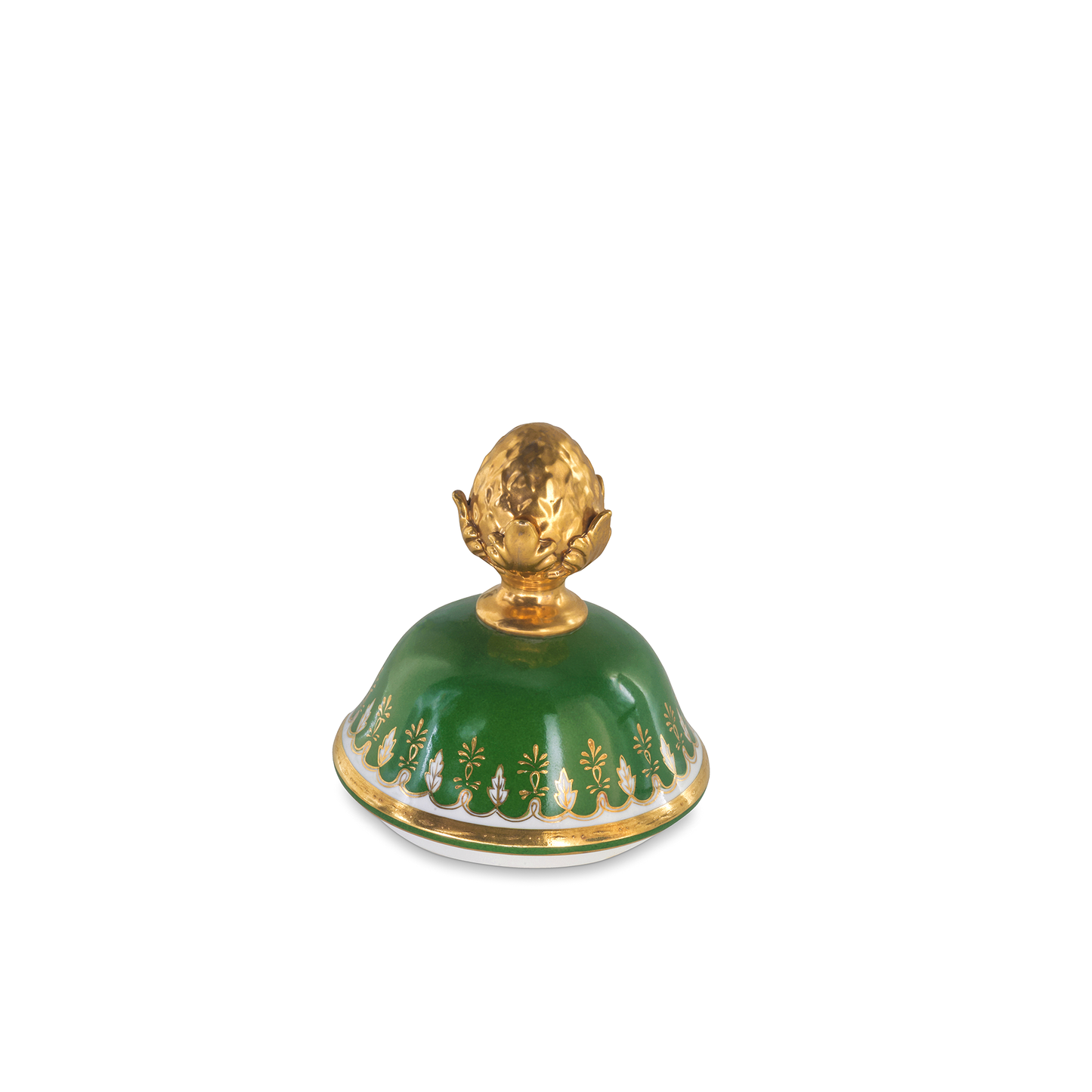 Bronze Handle Louis XV Style Porcelain Vase