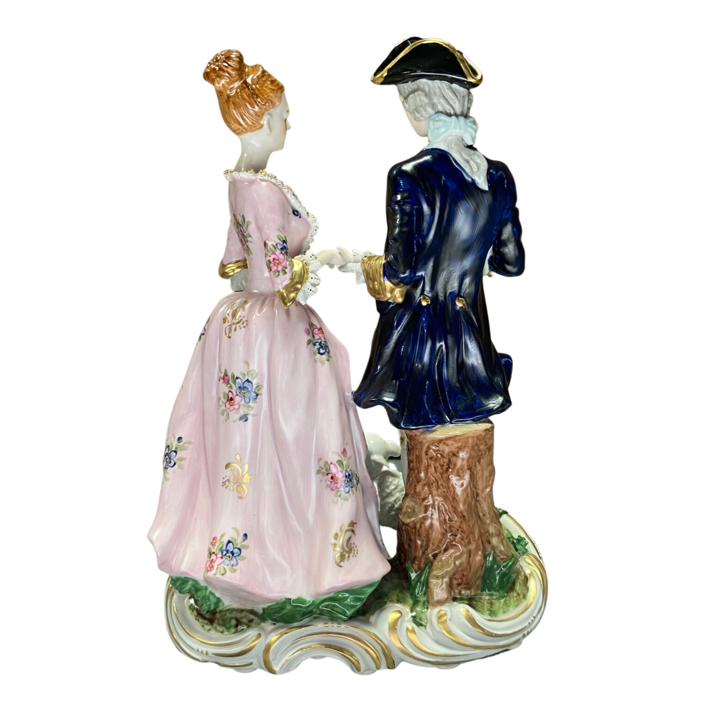 Courtship Porcelain Figurine