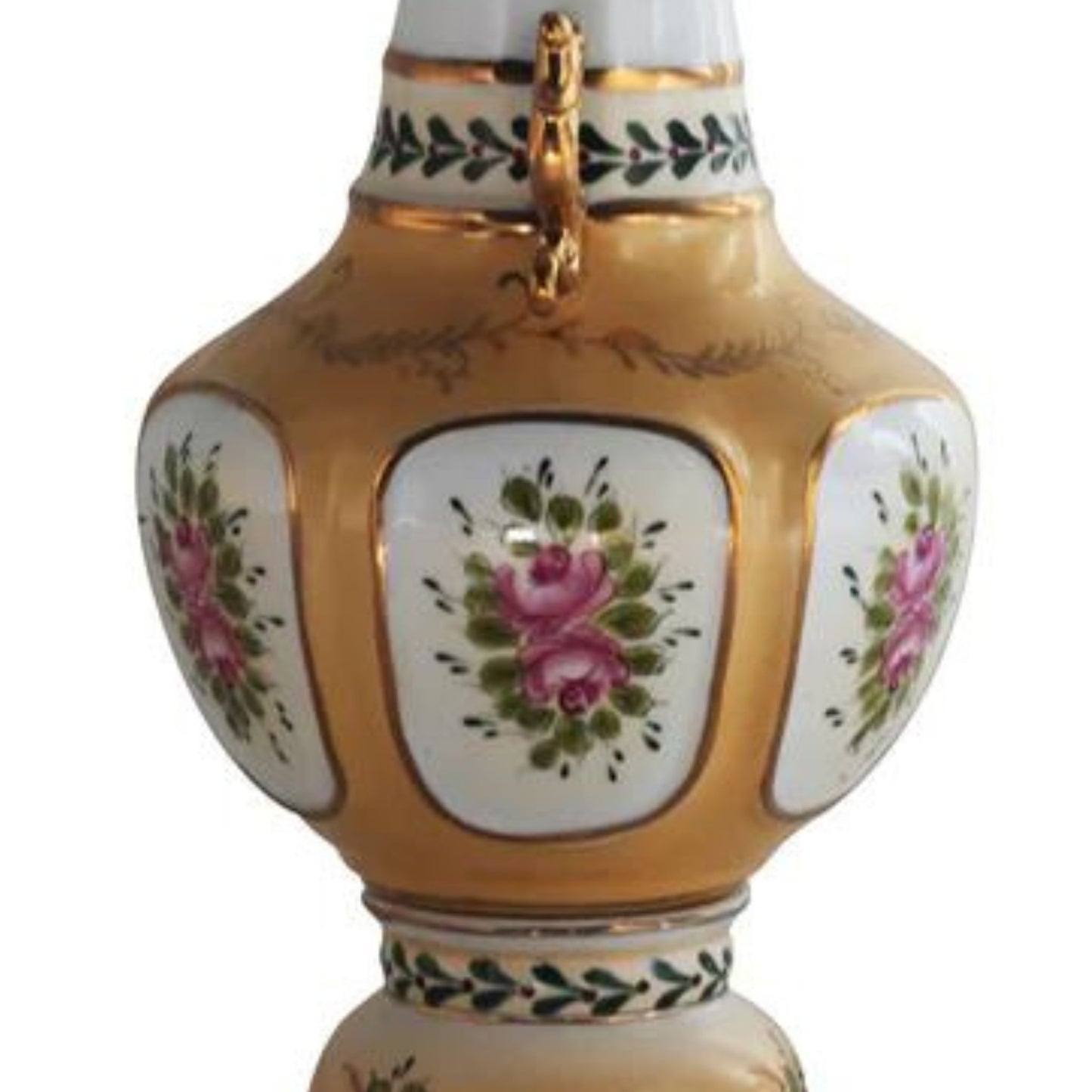Gold Porcelain Vase