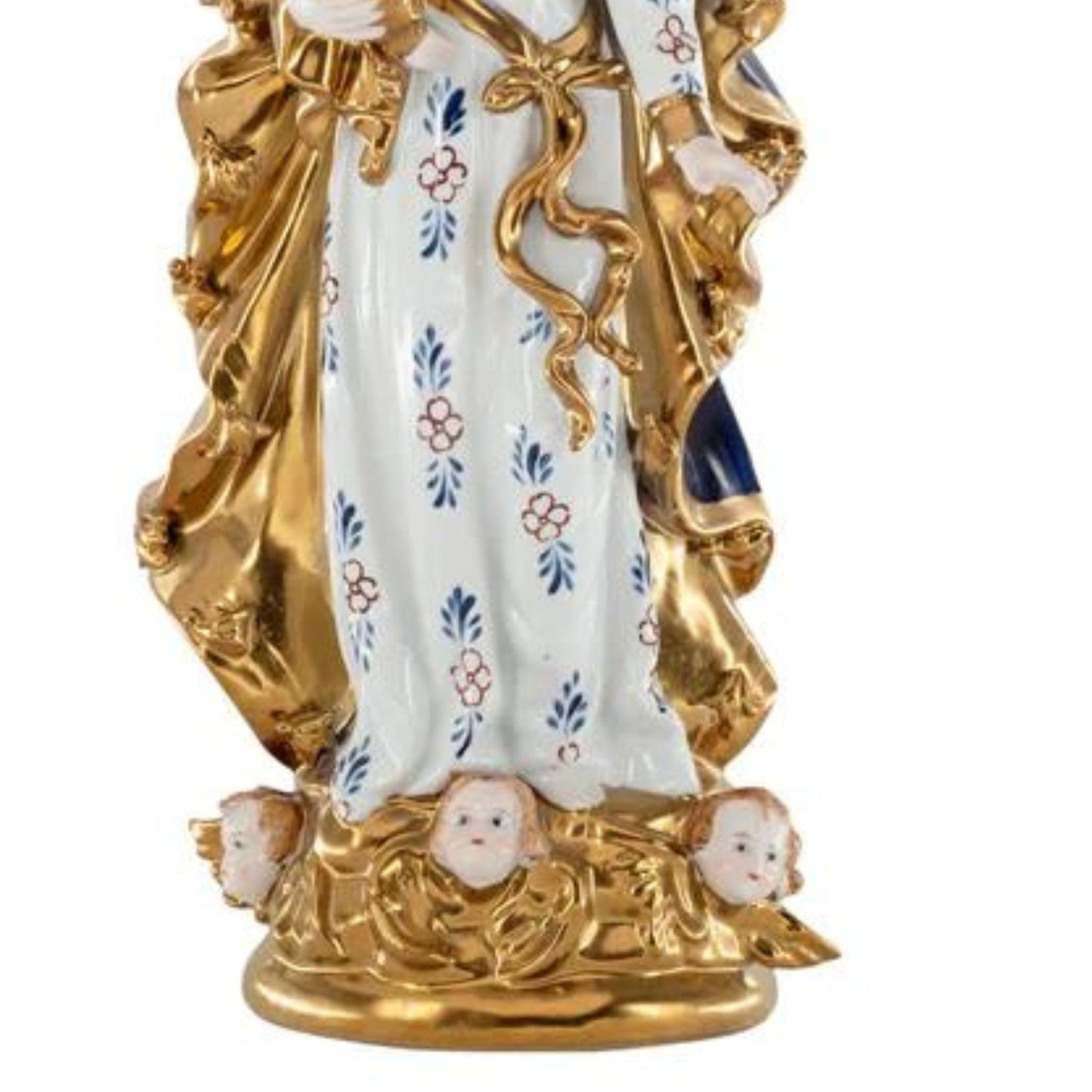 Figura Porcelana María con Niño