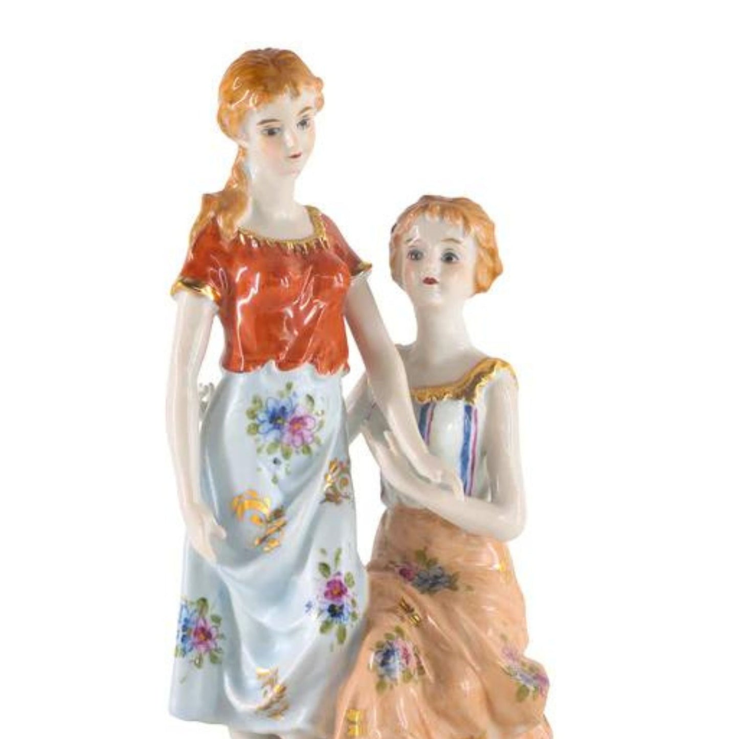 Sisters Porcelain Figurine
