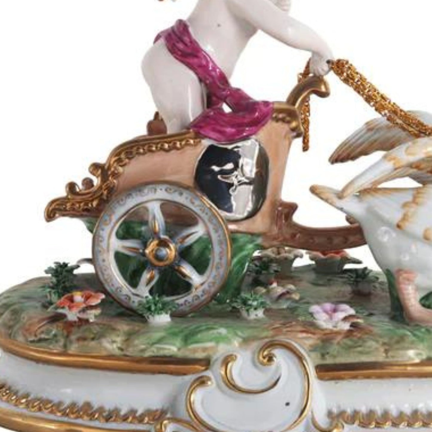 Goose Carriage with Cherubs