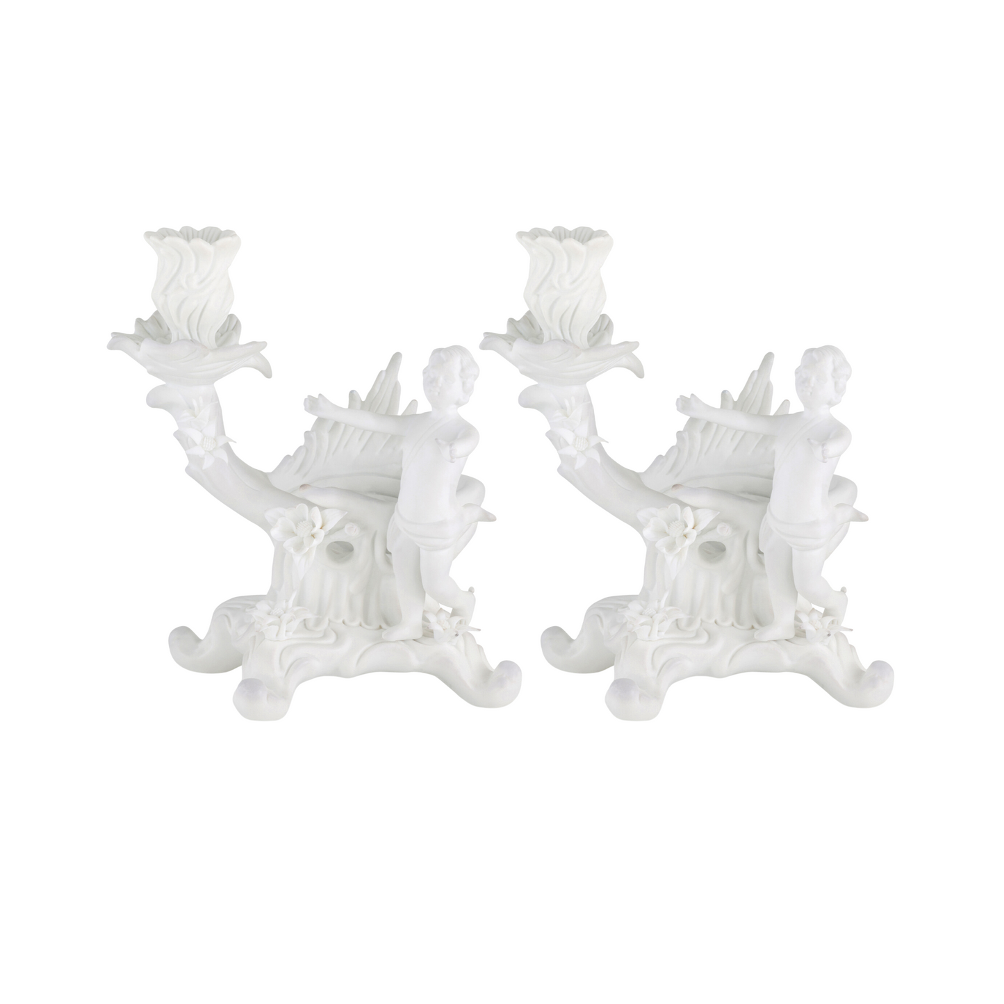 Cherub Candlestick Holder