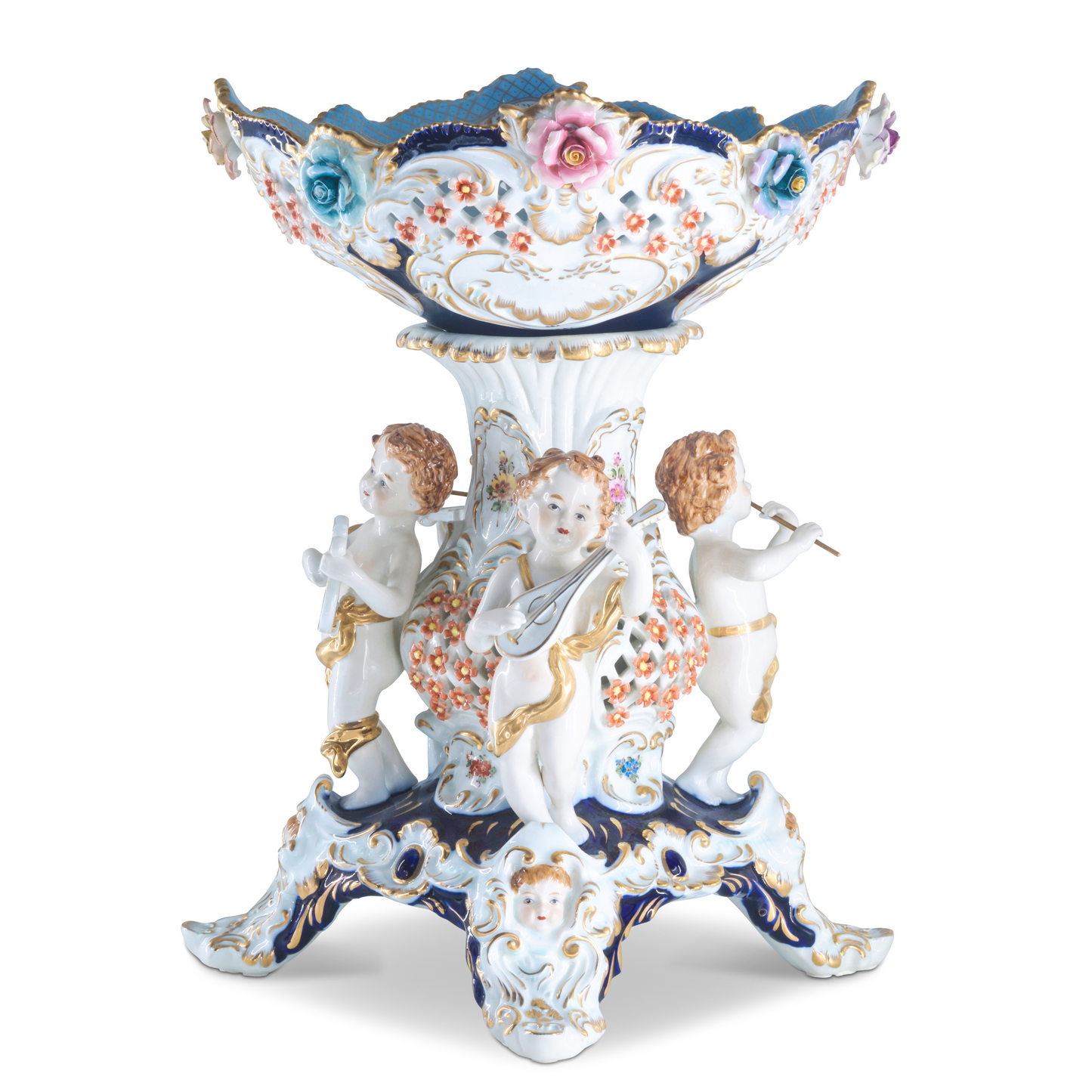 Porcelain Cherub Bowl