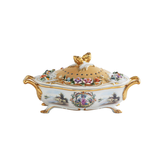 Porcelain Tureen With Lid