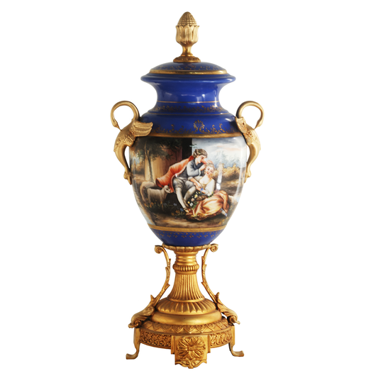 Baroque Motif Jar