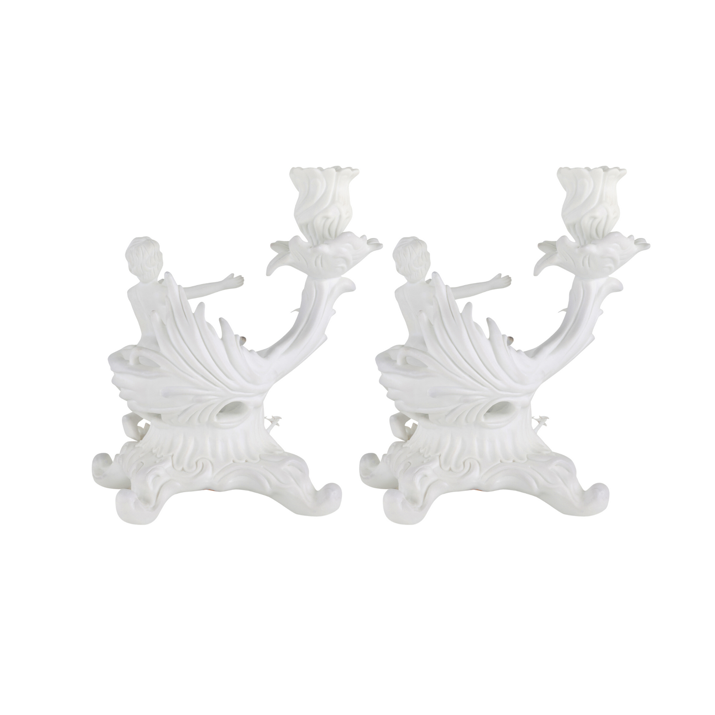 Cherub Candlestick Holder