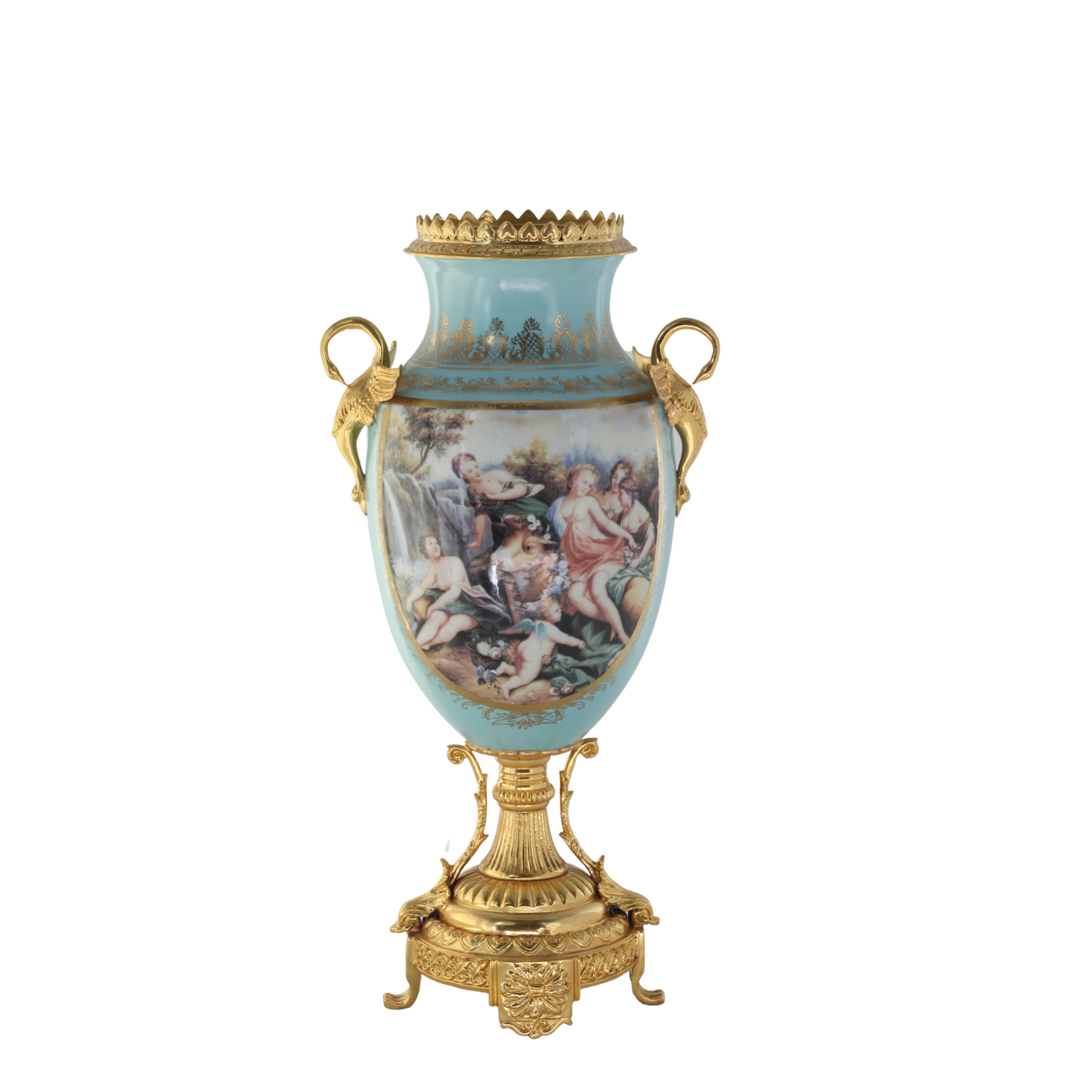 Baroque Motif Jar