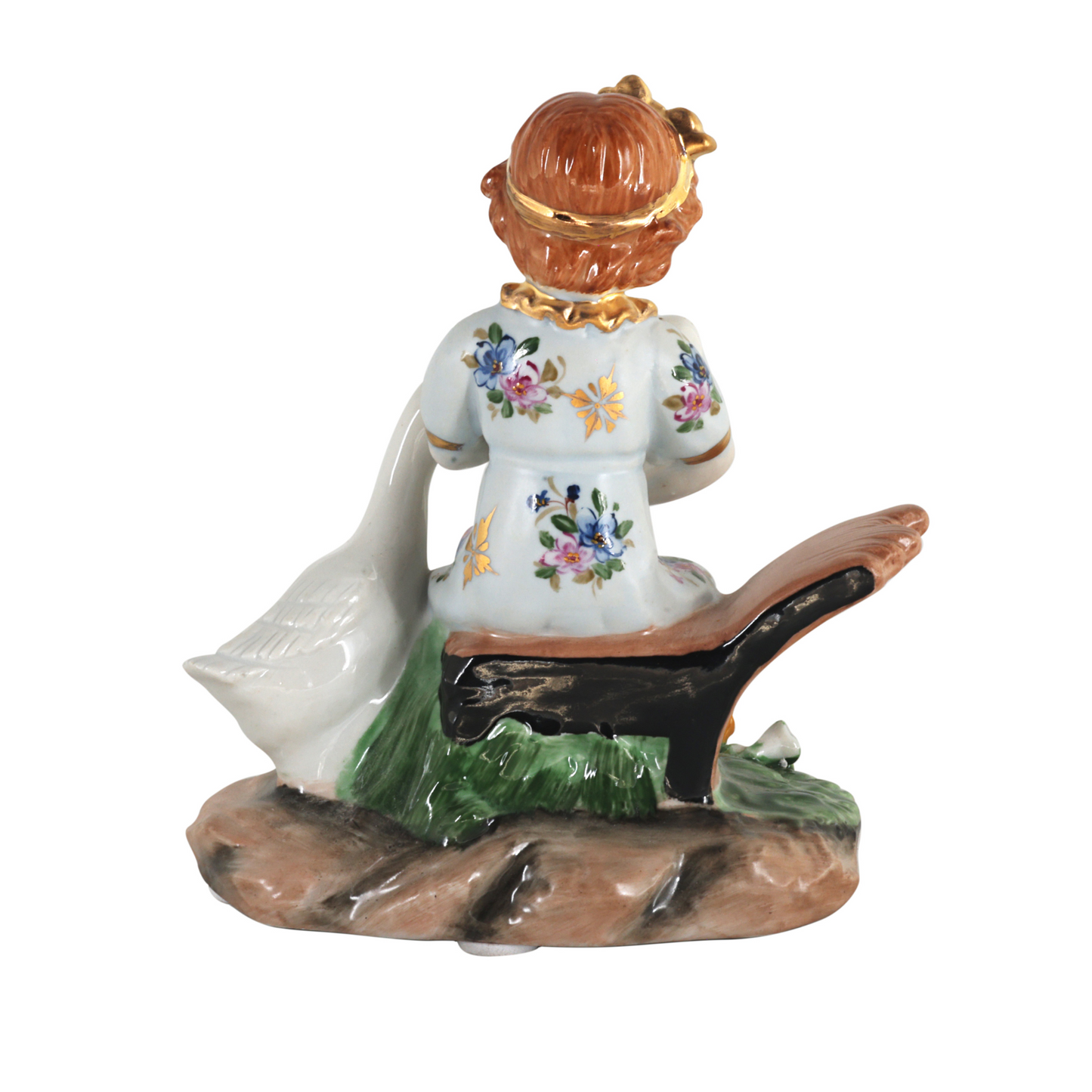 Hand-painted Porcelain Rococo Style Figurine