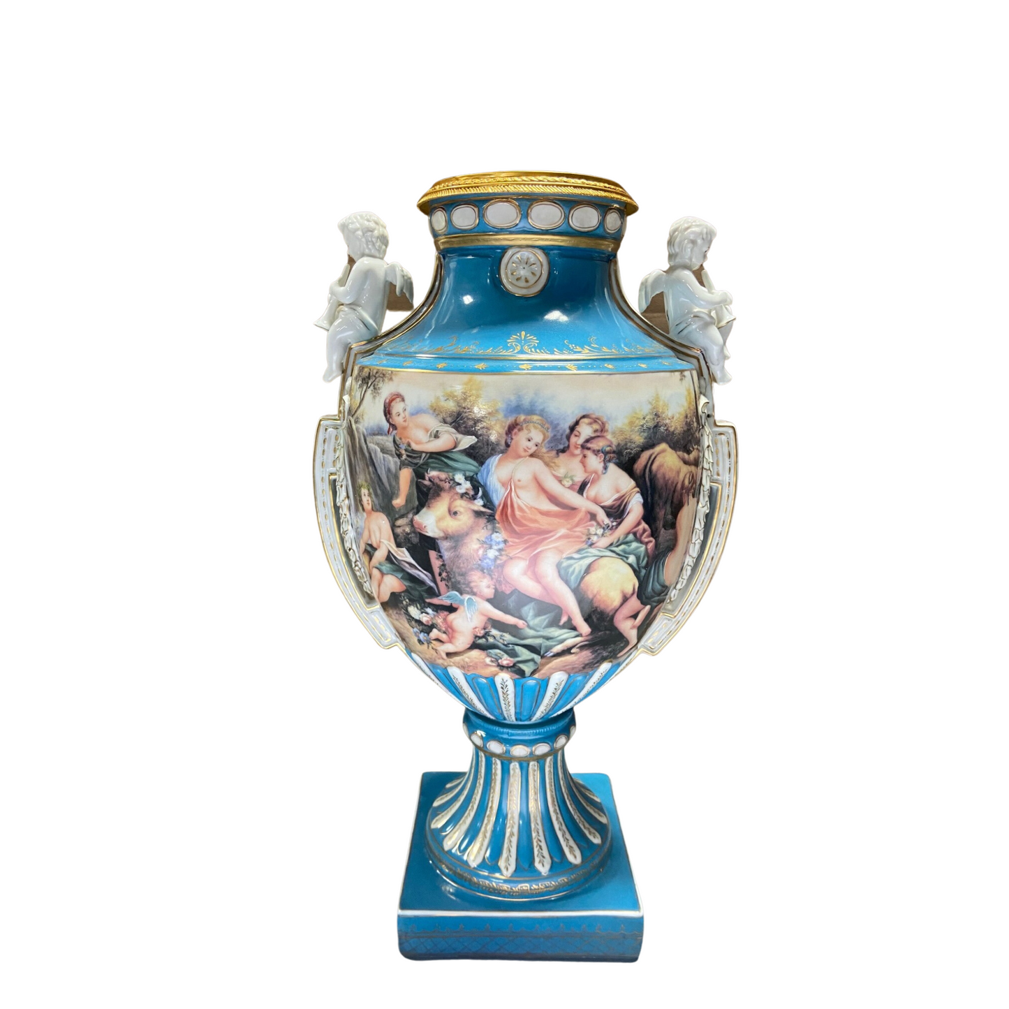 Gorgeous Hand Painted Porcelain Vase