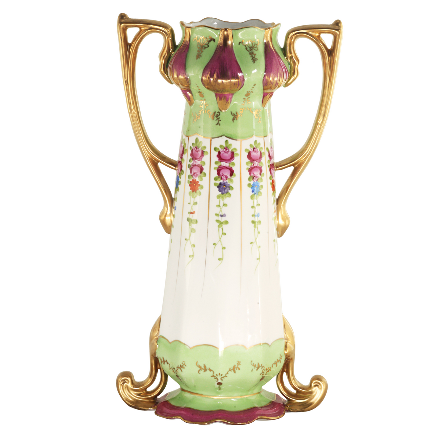 Porcelain Butterfly Vase