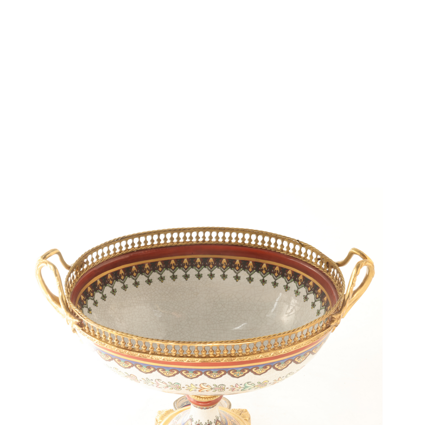 Sophisticated Oval Serving Bowl