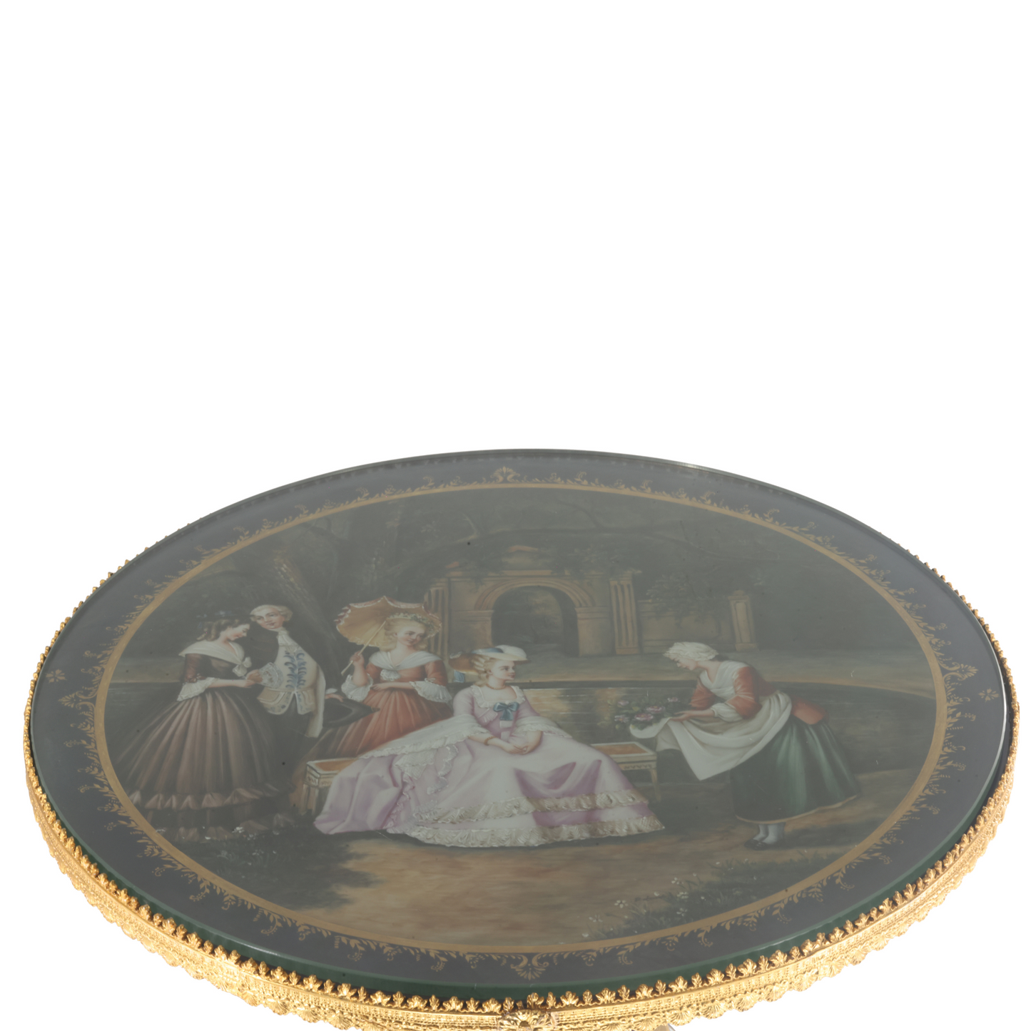 Round Ornate Table