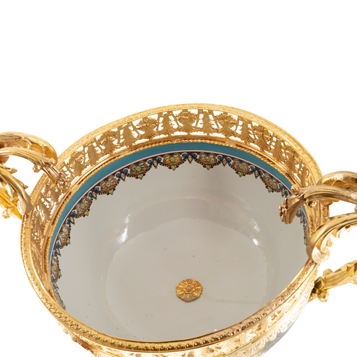 Porcelain Decorative Center Piece Bowl