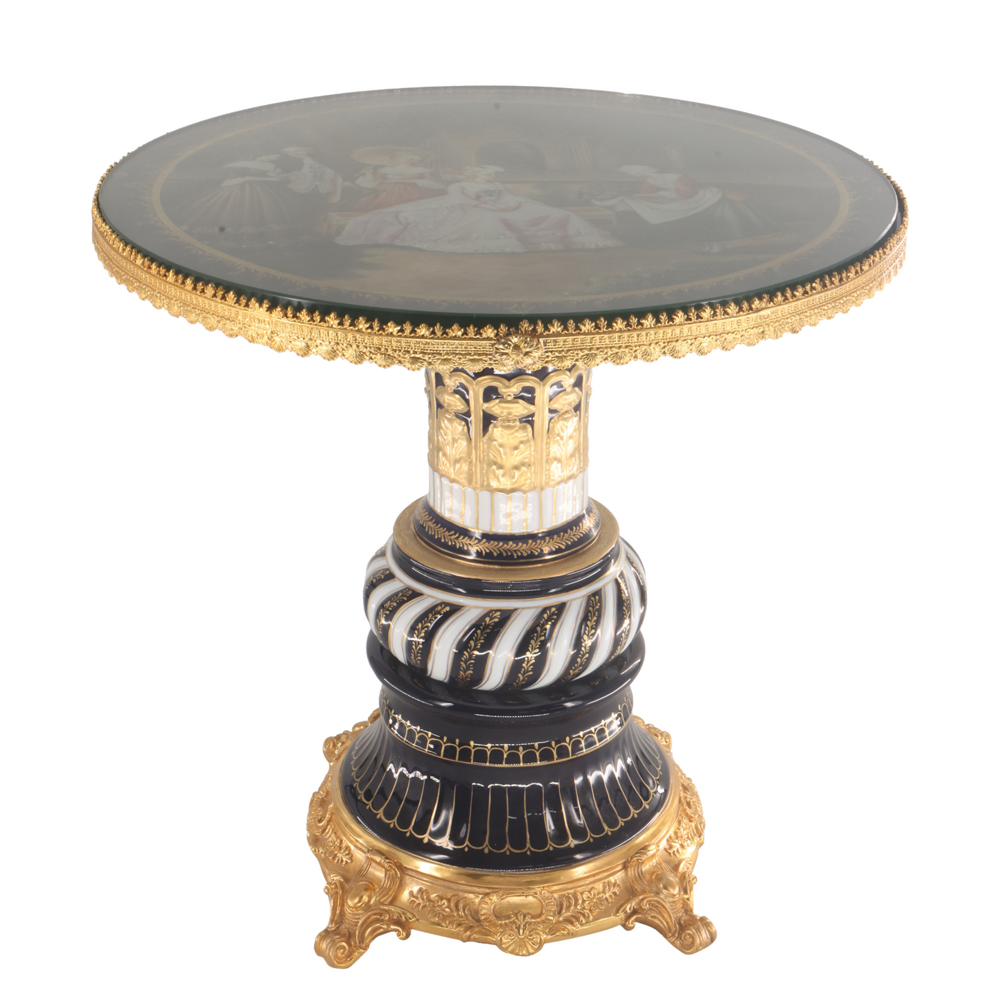 Round Ornate Table