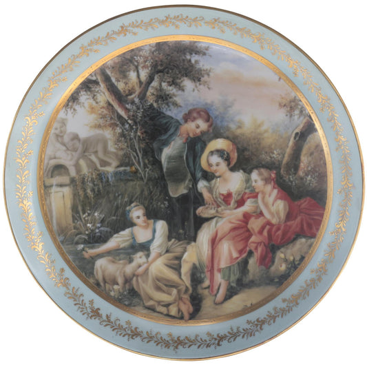 Rococo Style Decorative Plate