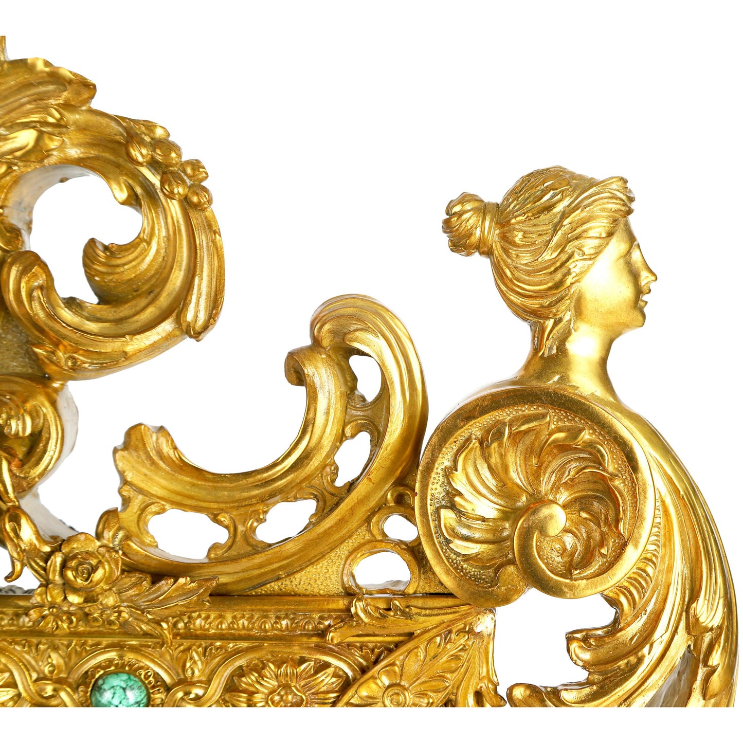 DECOELEVEN ™ Louis XV Style Bronze Mirror